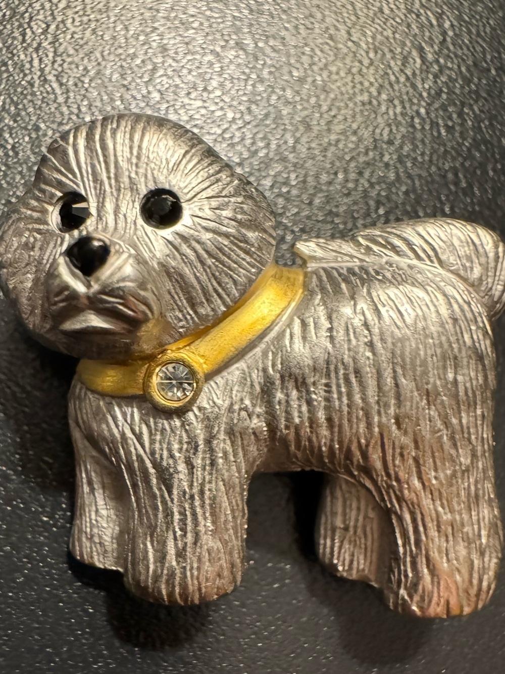 The Most Adorable Shaggy Dog Brooch Pin Ever